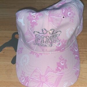Victoria's Secret Loveshackfancy Pink Floral Cap